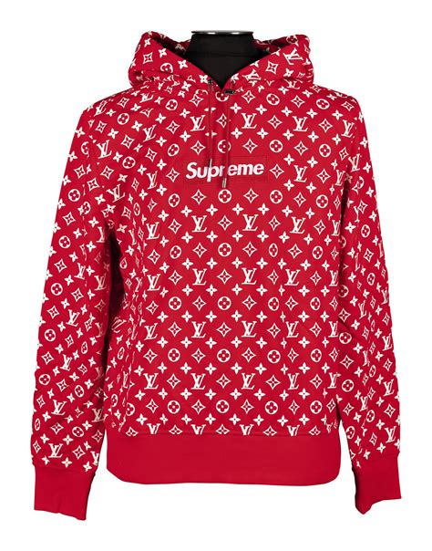 supreme x lv hoodie|supreme hoodie x louis vuitton.